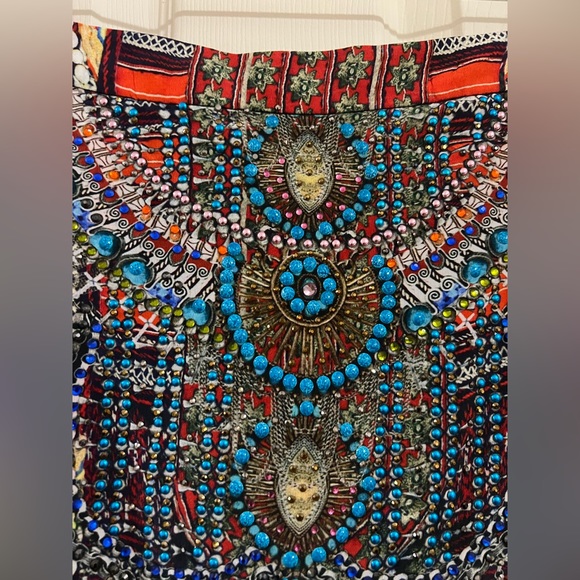 SOLD.   Camilla long skirt. Size 1. 100% silk - Picture 3 of 11